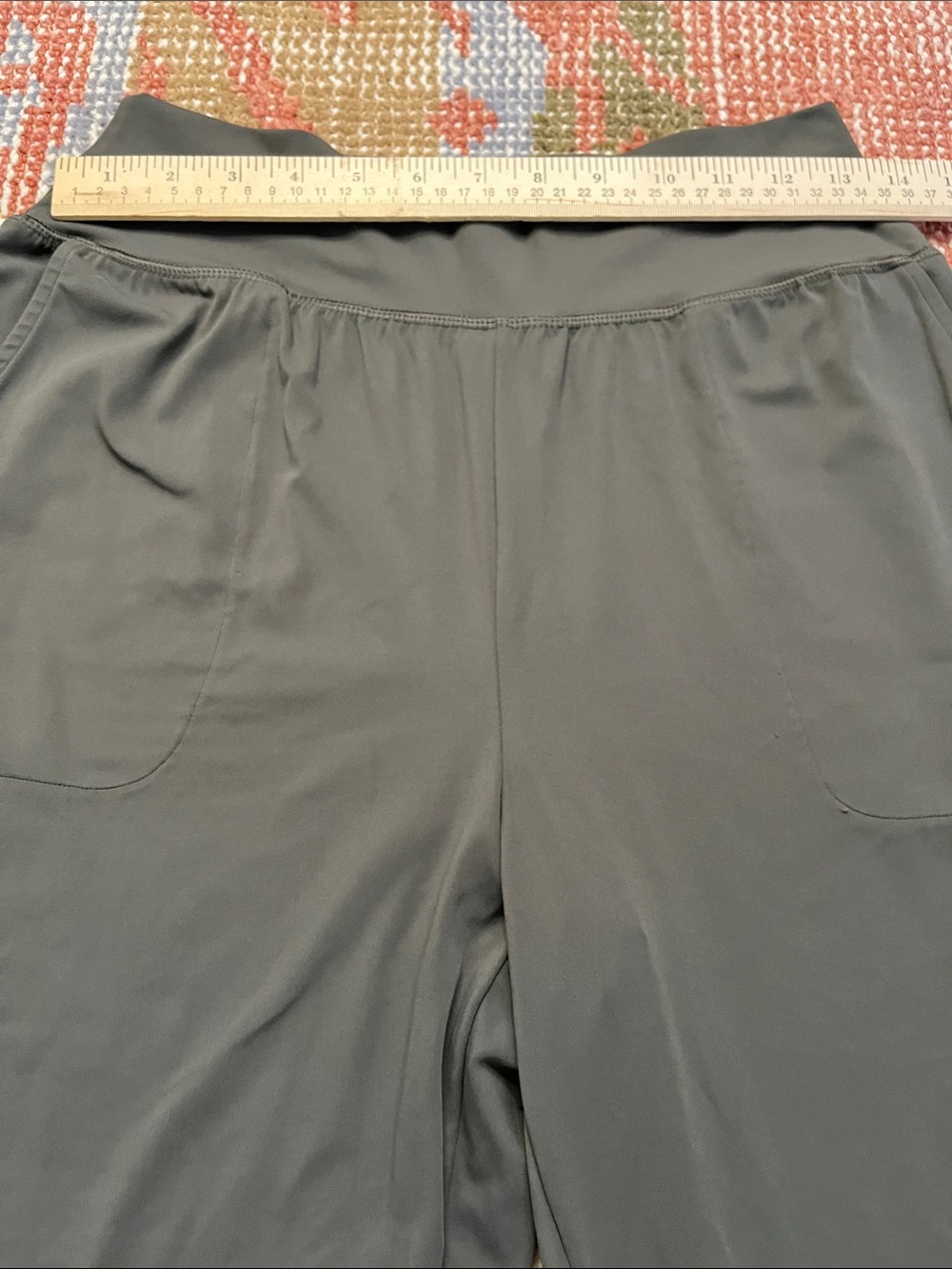 Soma 24/7 High Waist Jogger Green Size M Lounge Travel Pant EUC - Picture 2 of 8